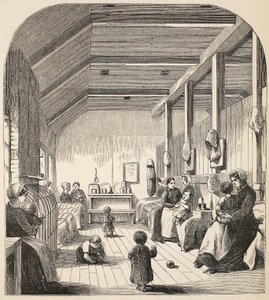 Żłobek dla skazańców w Brixton, ilustracja z The Criminal Prisons of London i Scenes from Prison Life autorstwa Henry