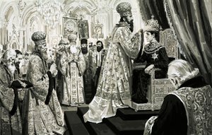 Koronacja Iwana na cara była odskocznią w historii Rosji autorstwa English School
