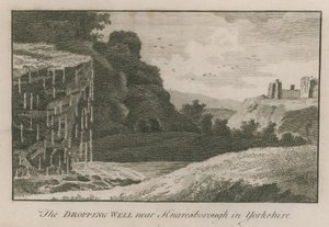 Studnia w pobliżu Knaresborough w Yorkshire autorstwa English School