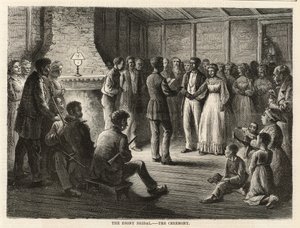Hebanowe wesele - Ceremonia autorstwa English School