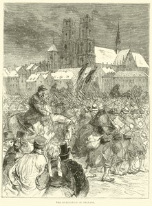 Ewakuacja Orleanu, grudzień 1870 autorstwa English School