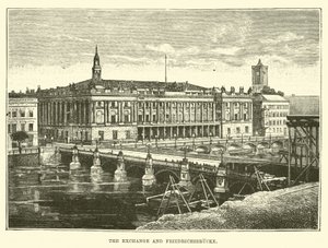 Giełda i Friedrichsbrucke autorstwa English School