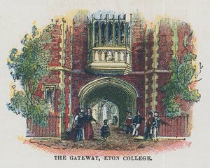Brama, Eton College autorstwa English School