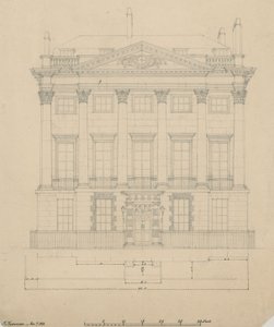 Dom Pana Szkota, Cavendish Square, Londyn autorstwa English School