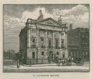 Dom Pana Szkota, Cavendish Square, Londyn autorstwa English School