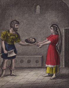 Król, wyniosły jarmark, aby się podobać ... (kolorowy grawerunek) autorstwa English School