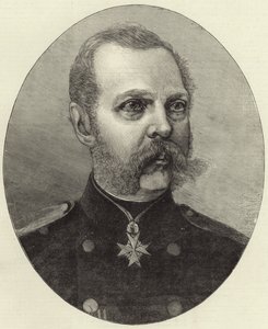 zmarły cesarz Aleksander II autorstwa English School