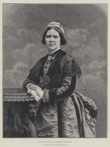 Nieżyjąca już Madame Lind-Goldschmidt, Jenny Lind (grafika) autorstwa English School