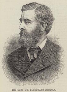 Nieżyjący już pan Blanchard Jerrold (grafika) autorstwa English School