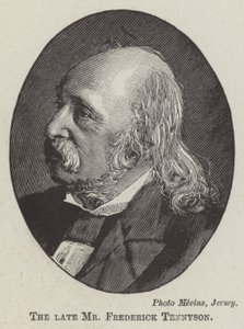 Nieżyjący już pan Frederick Tennyson (grafika) autorstwa English School