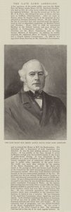 Nieżyjący Wielce Honorowy Henry Austin Bruce, Pierwszy Lord Aberdare (rycina) autorstwa English School