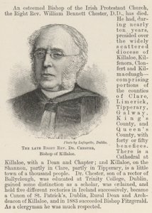 Nieżyjący wielebny dr Chester, biskup Killaloe (rycina) autorstwa English School