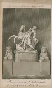 Pomnik wzniesiony w katedrze św. Pawła autorstwa English School