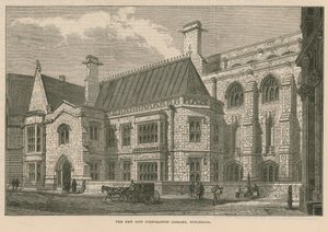 Nowa biblioteka City Corporation, Guildhall, Londyn autorstwa English School