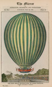 Nowy wielki Montgolfier, czyli balon dymny autorstwa English School