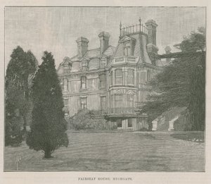 Nowy park publiczny w Highgate: Fairseat House autorstwa English School