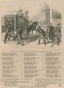 Poczta w biurze Illustrated London News autorstwa English School