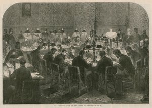 Pokój reporterski w Izbie Gmin autorstwa English School