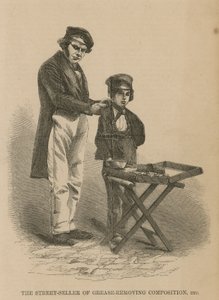 Sprzedawca uliczny kompozycji do usuwania tłuszczu autorstwa English School