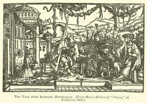 Rozmowa z Raphaelem Hythloday autorstwa English School