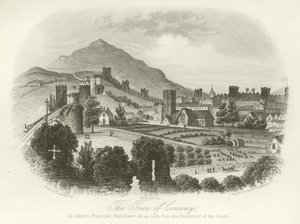 Miasto Conwy, Północna Walia autorstwa English School