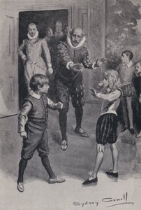 Dwóch chłopców autorstwa English School