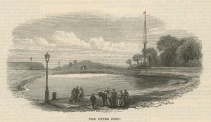 Górny staw, Hampstead Heath autorstwa English School