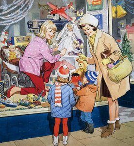 Komoda na oknie autorstwa English School