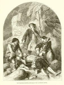 Szkodnicy rozbierający ciało Sir Cloudesley Shovella autorstwa English School