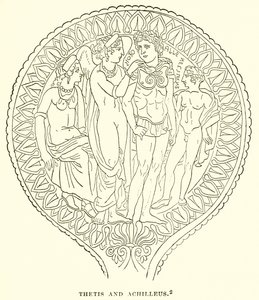 Tetyda i Achilles autorstwa English School