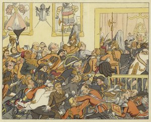 Ta rażąca dysonansa szlachectwa, to łapanie się na dworze Henryk VI, część I, akt IV, scena 1 autorstwa English School