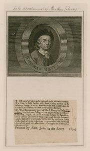 Thomas Britton, muzyczny mały człowiek węgla autorstwa English School