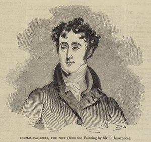 Thomas Campbell, poeta (grafika) autorstwa English School