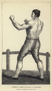 Thomas Cribb, mistrz Anglii, Z obrazu De Wilda, 1811 autorstwa English School