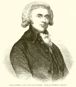 Thomas Erskine, później Lord Erskine autorstwa English School
