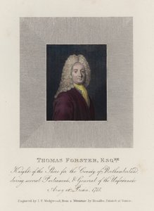 Thomas Forster (kolorowy grawer) autorstwa English School