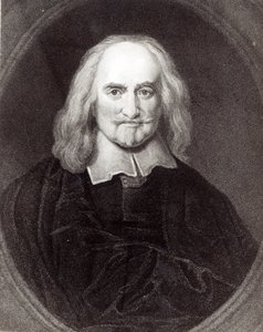 Thomas Hobbes (1588-1679) z „Galerii Portretów”, wydanej w 1833 r. autorstwa English School