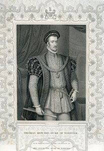 Thomas Howard, 4. książę Norfolk (1536-72) autorstwa English School