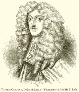 Thomas Osborne, książę Leeds autorstwa English School