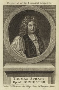 Thomas Spratt, biskup Rochester autorstwa English School