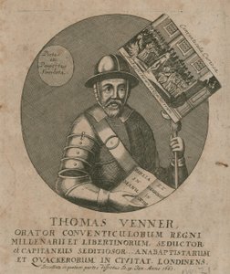 Thomas Venner, orator autorstwa English School