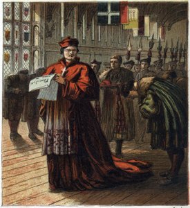 Thomas Wolsey (v.1475-1530), angielski kardynał i polityk. autorstwa English School