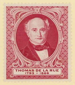 Thomas de la Rue, brytyjski drukarz autorstwa English School