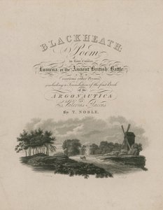 Strona tytułowa dla Blackheath autorstwa English School