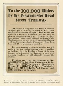 Do 130 000 pasażerów przy Westminster Road Street Tramway autorstwa English School