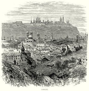 Tobolsk (rycina) autorstwa English School