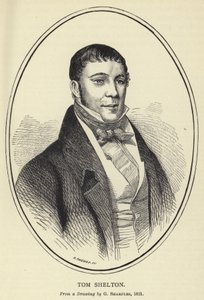 Tom Shelton, Z rysunku G Sharplesa, 1821 autorstwa English School
