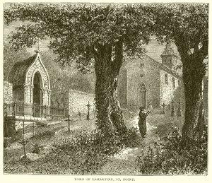 Grób Lamartine, St. Point