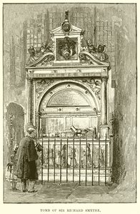 Grób Sir Richarda Smythe .a autorstwa English School