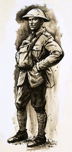 Tommy Atkins, powracający bohater I wojny światowej autorstwa English School